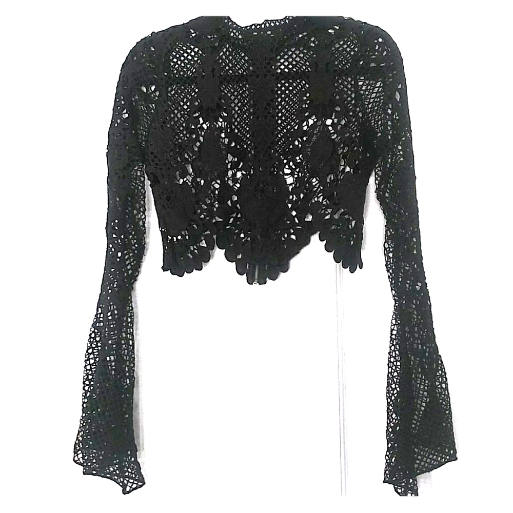 Long Sleeve Lace Shirt